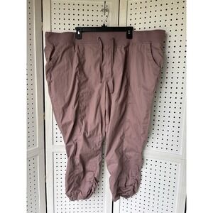 Torrid Women's Size 4 / 26 Pull On Capri Pants Purple Cotton/Spandex